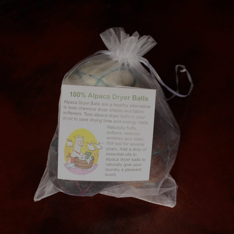 Load image into Gallery viewer, Fancy Decorative Alpaca Dryer Balls
