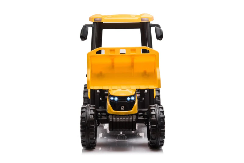 Load image into Gallery viewer, 24V Children&#39;s Ride on Excavator Tractor with Trailer - Battery-Powered Electric Vehicle Plaything
