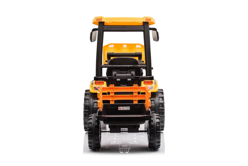 Load image into Gallery viewer, 24V Children&#39;s Ride on Excavator Tractor with Trailer - Battery-Powered Electric Vehicle Plaything

