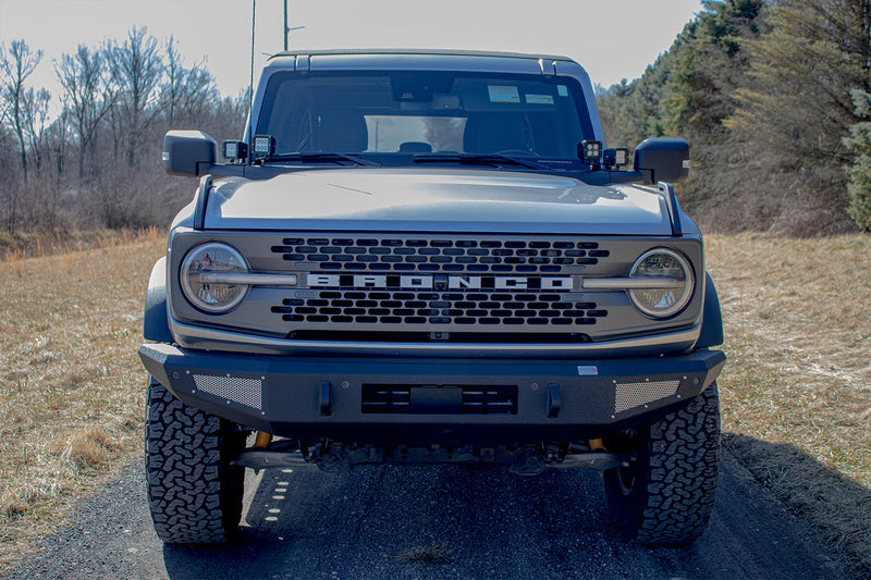Load image into Gallery viewer, Fishbone Offroad Steelhead Front Bumper for 2022 &amp; Up Ford Bronco FB22359
