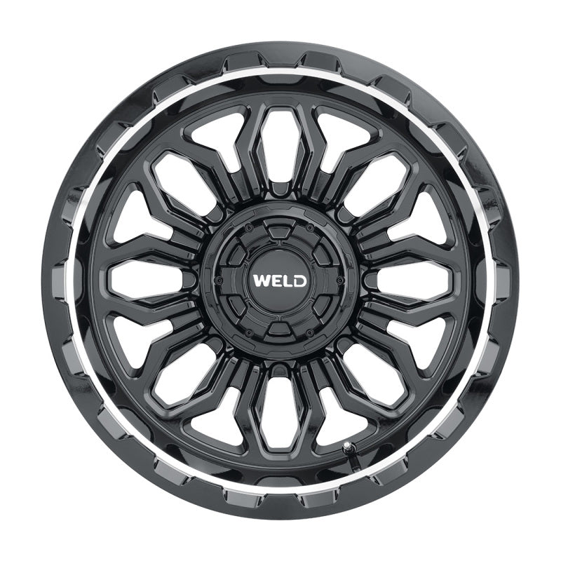 Load image into Gallery viewer, Weld Off-Road W139 20X9 Flare 6X135 6X139.7 ET00 BS5.00 Gloss Black MIL 106.1
