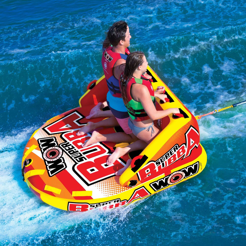 Load image into Gallery viewer, WOW Watersports Super Bubba Hi Vis Towable
