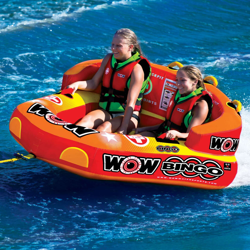 Load image into Gallery viewer, WOW Watersports Bingo 2 Person Towable Water Tube
