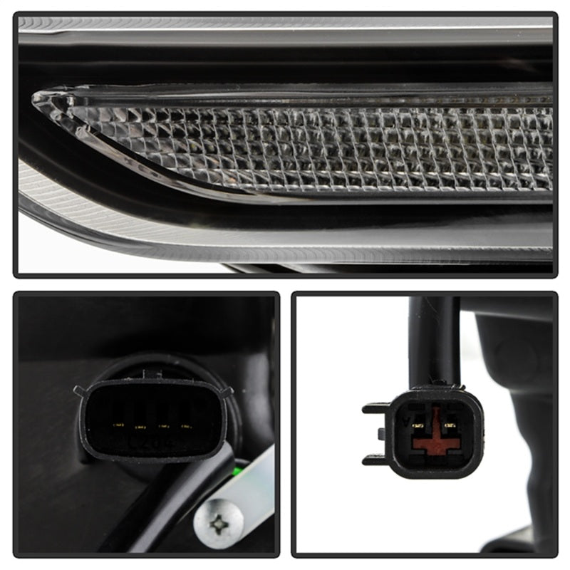 Load image into Gallery viewer, Spyder Signature 20-21 Ford F150(Halogen Model) Proj. Headlights - Black(PRO-YD-FF15021HALSI-SEQ-BK)
