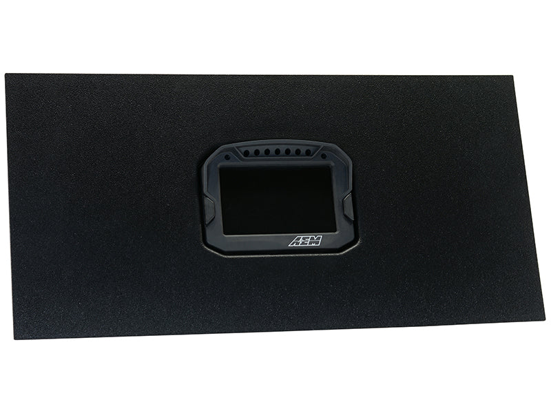 Load image into Gallery viewer, AEM Electronics Dash Panel, Flush Mount, Plastic, Black Wrinkle, 20 In. Long x 10 In.
