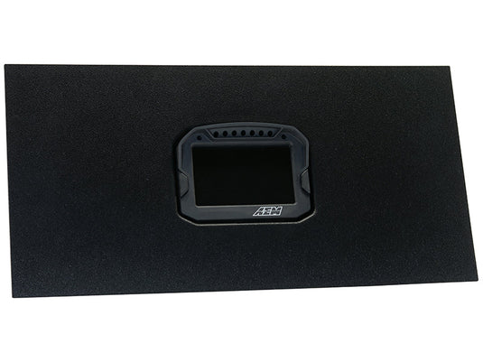 AEM Electronics Dash Panel, Flush Mount, Plastic, Black Wrinkle, 20 In. Long x 10 In.