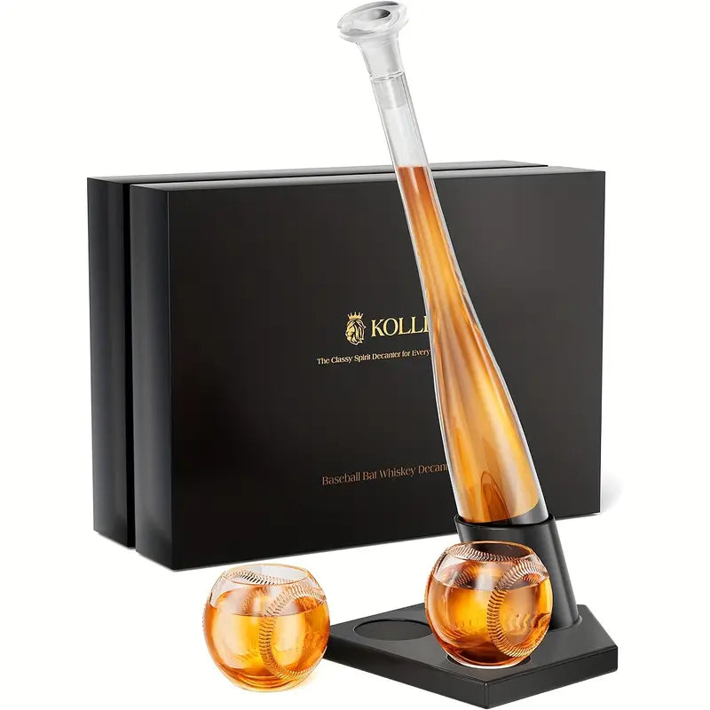 Load image into Gallery viewer, Home Run Baseball Decanter Set
