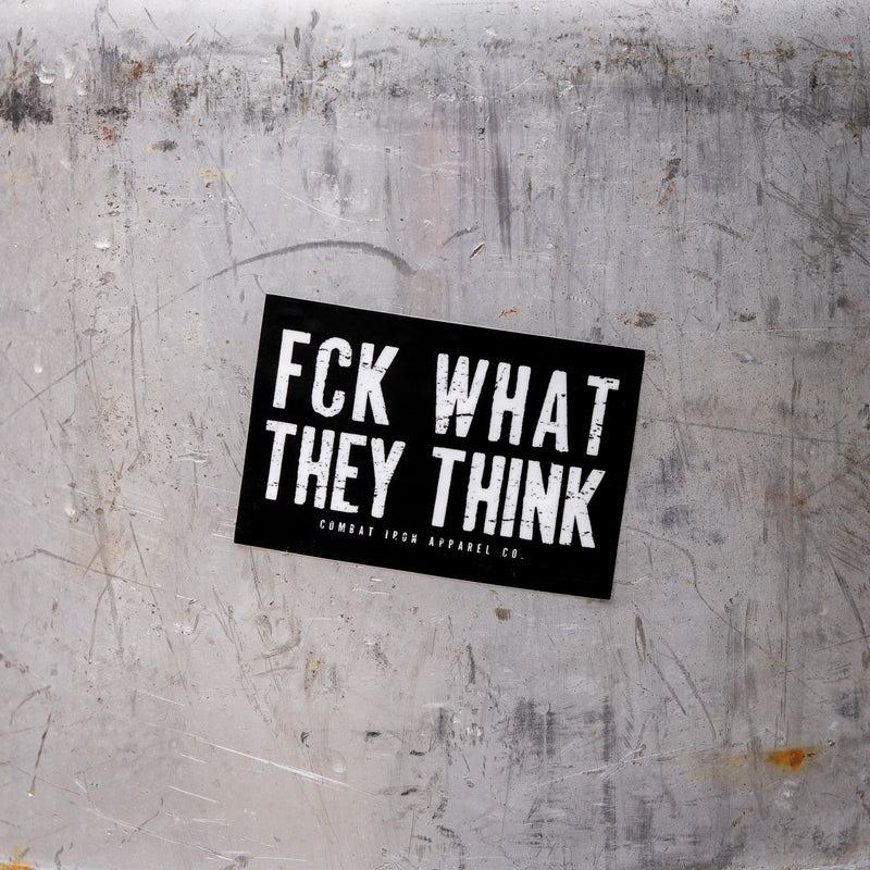Load image into Gallery viewer, Fck What They Think Decal
