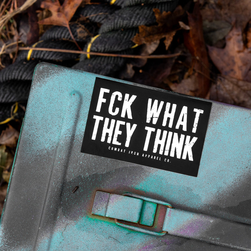 Load image into Gallery viewer, Fck What They Think Decal
