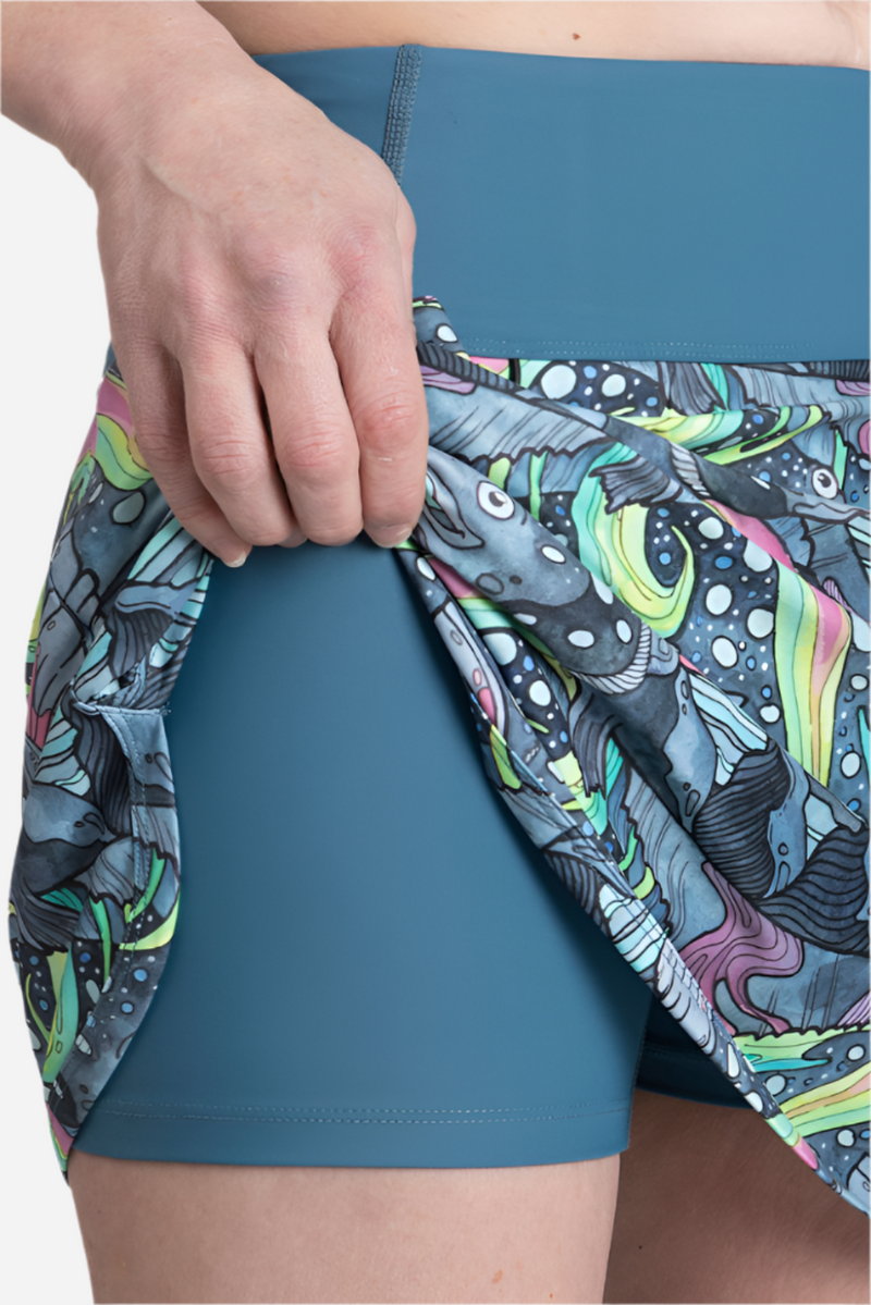 Load image into Gallery viewer, HaliBorealis Skort
