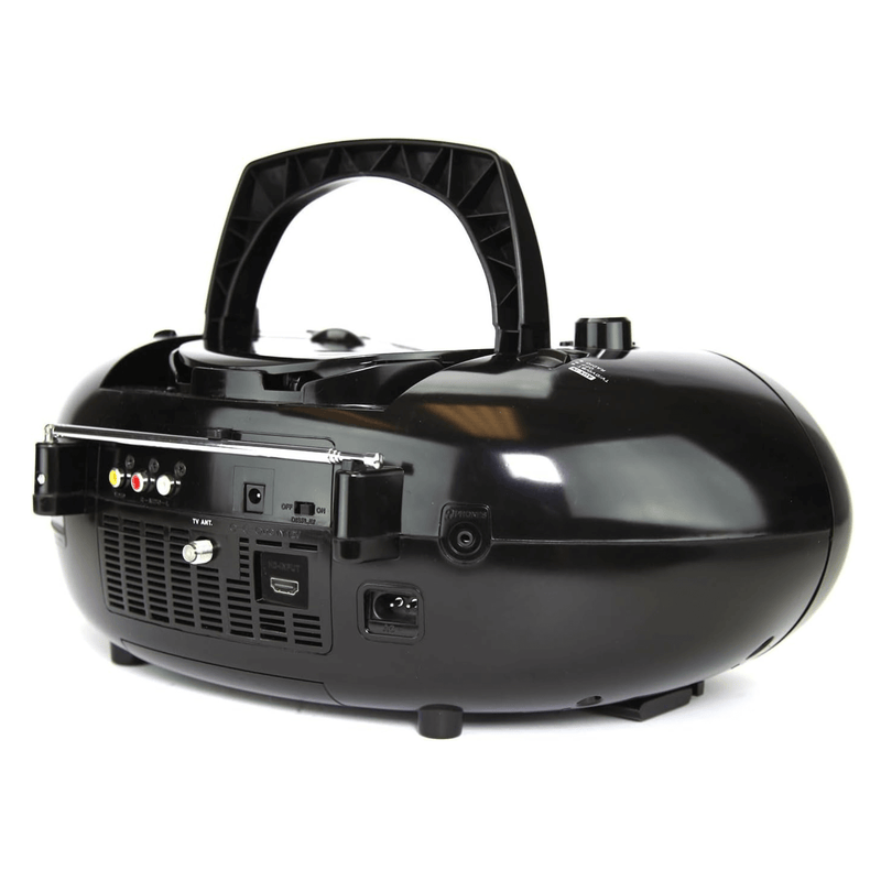 Load image into Gallery viewer, Emerson 7&quot; Bluetooth DVD Boombox with AMFM Radio &amp; Digital TV
