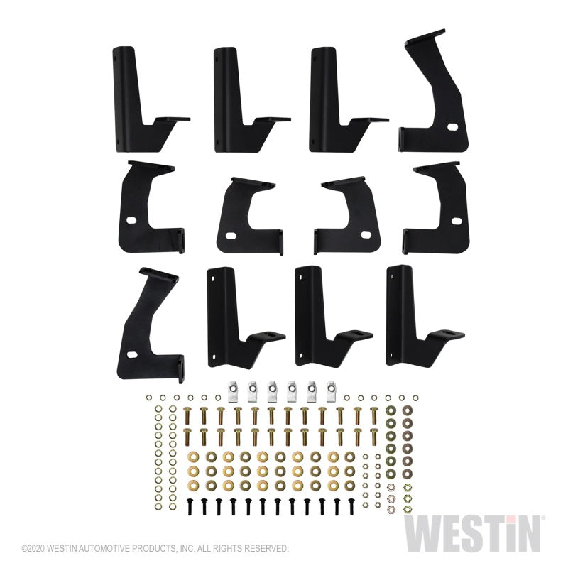 Load image into Gallery viewer, Westin 2020 Jeep Gladiator HDX Drop Nerf Step Bars - Textured Black

