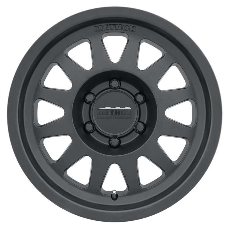 Load image into Gallery viewer, Method MR704 17x8.5 0mm Offset 5x5 71.5mm CB Matte Black Wheel
