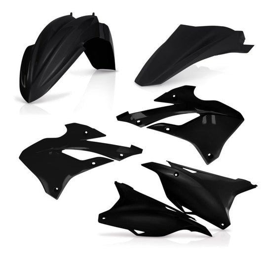 Acerbis 22-23 Kawasaki KX85/112 Plastic Kit - Black 2936140001