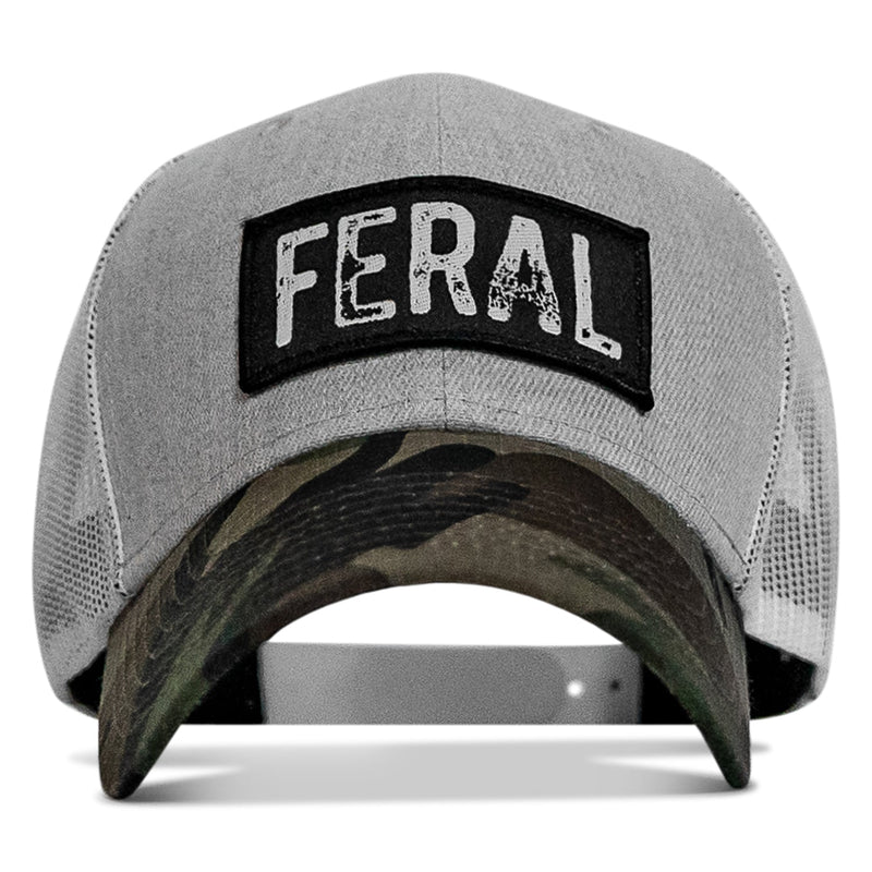 Load image into Gallery viewer, Feral Vintaged Patch Snapback Hat
