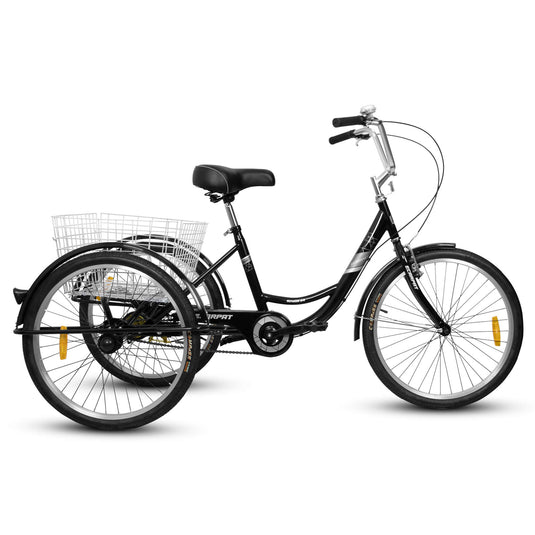 Ecarpat 24“ Single-Speed Adult Tricycle