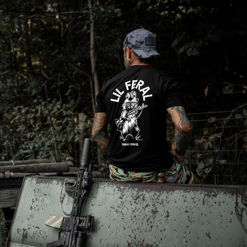Load image into Gallery viewer, Lil Feral Raccoon Men's T-Shirt
