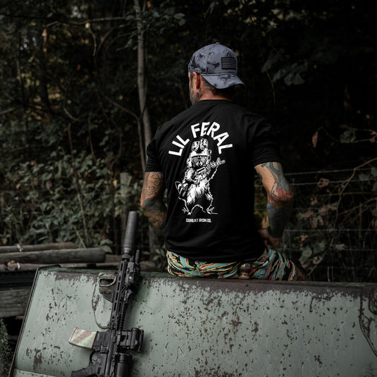 Lil Feral Raccoon Men's T-Shirt