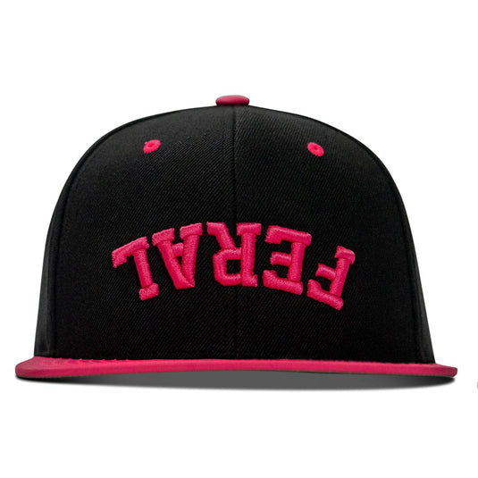 Feral Arched 3D Flatbill SnapBack Hat