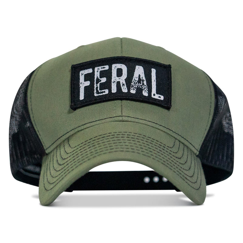 Load image into Gallery viewer, Feral Vintaged Patch Snapback Hat
