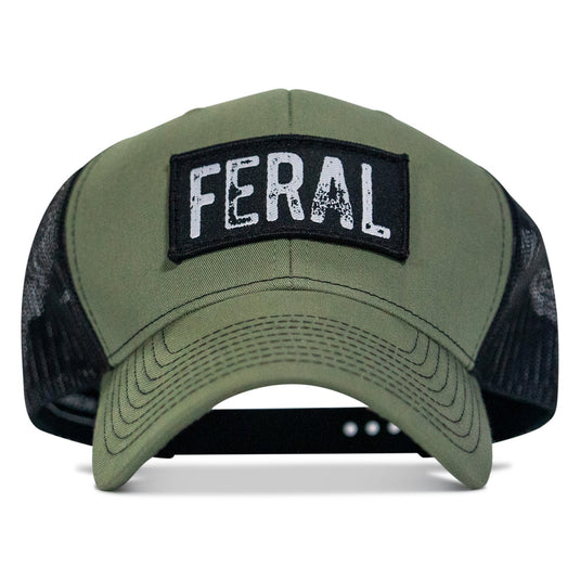 Feral Vintaged Patch Snapback Hat