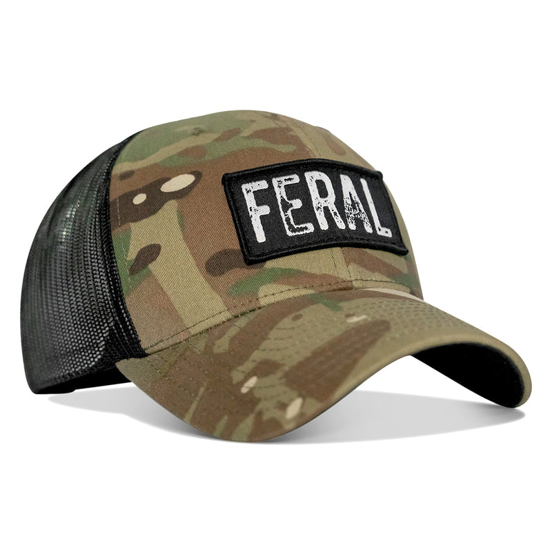 Load image into Gallery viewer, Feral Vintaged Patch Snapback Hat
