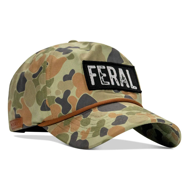 Load image into Gallery viewer, Feral Patch Crushable Rope Snapback Hat
