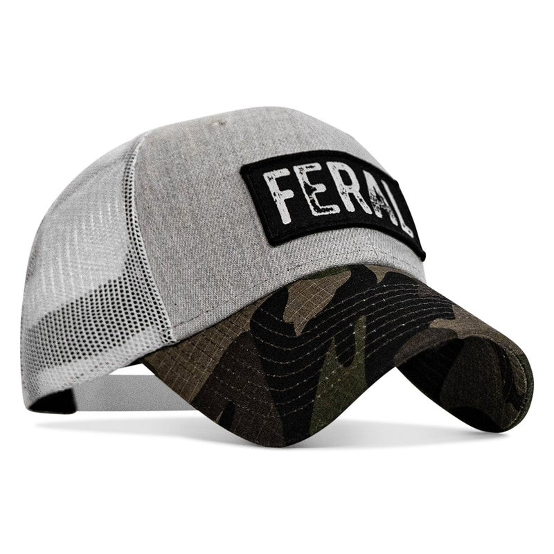 Load image into Gallery viewer, Feral Vintaged Patch Snapback Hat

