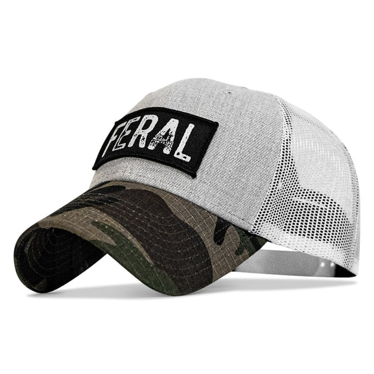 Feral Vintaged Patch Snapback Hat