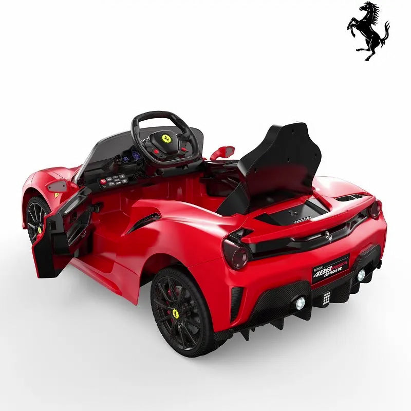 Load image into Gallery viewer, Kids Ferrari 488 Ride On Car For Children W/Wireless Parental Control
