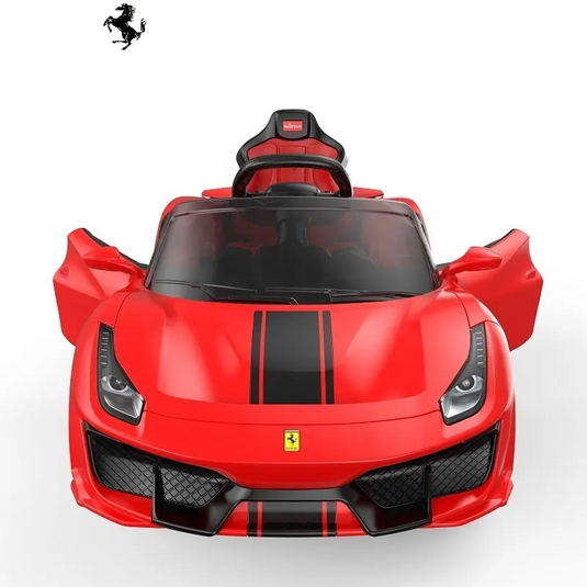 Kids Ferrari 488 Ride On Car For Children W/Wireless Parental Control