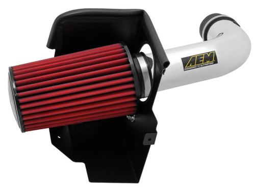 AEM Induction AEM 07-08 Jeep Wrangler 3.8L-V6 Polished Brute Force Air Intake 21-8314DP