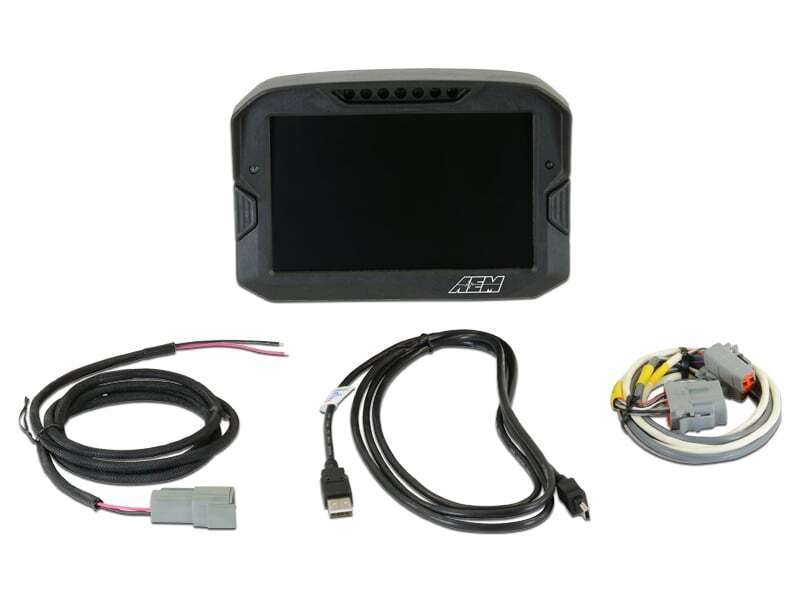 Load image into Gallery viewer, AEM CD-7 Non Logging Race Dash Carbon Fiber Digital Display (CAN Input Only) 30-5700
