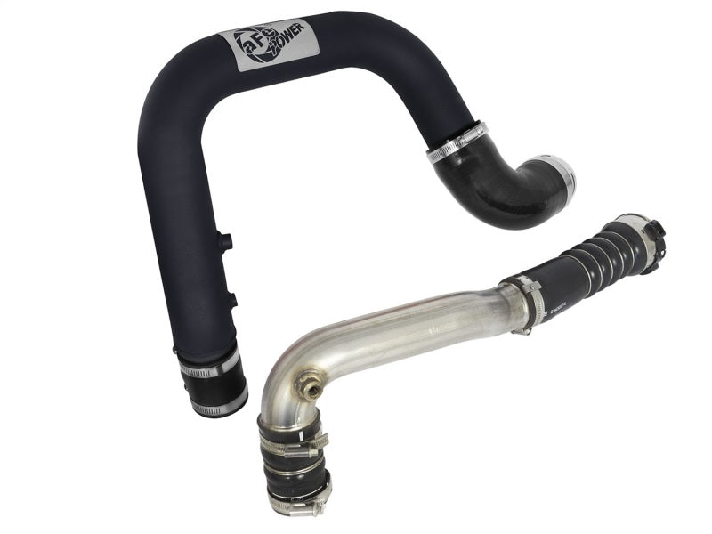 Load image into Gallery viewer, aFe BladeRunner 2.5in Black IC Tube Hot Side w/ Coupling &amp; Clamp Kit 2016 GM Colorado/Canyon 2.8L
