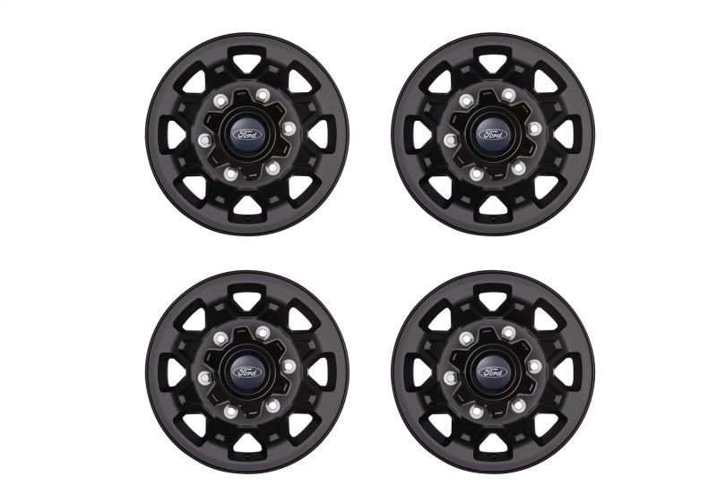 Load image into Gallery viewer, Ford Racing 22-24 Transit 16in Matte Black Wheel Kit
