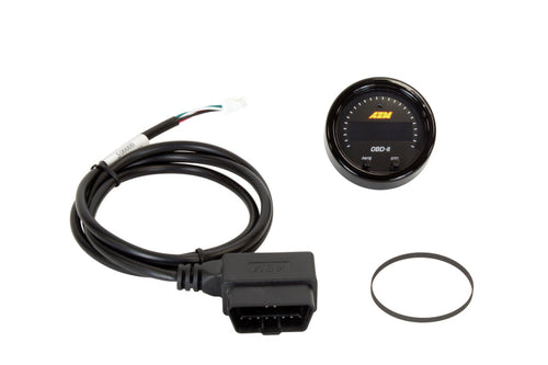 AEM Electronics X-Series OBDII Digital Datastream Gauge Black Bezel & Black Face plate
