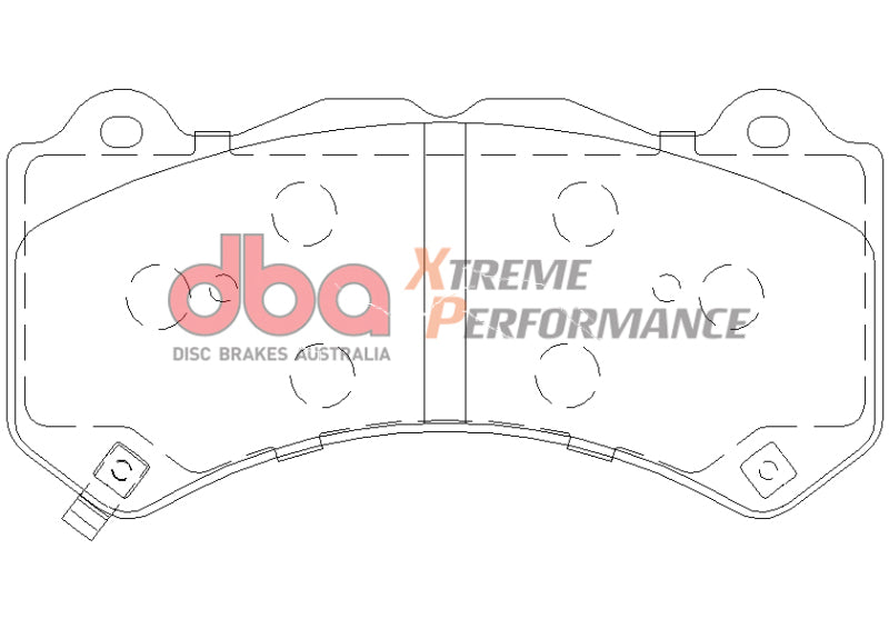 Load image into Gallery viewer, DBA 07-22 Nissan GT-R R35 XP Performance Front Brake Pads
