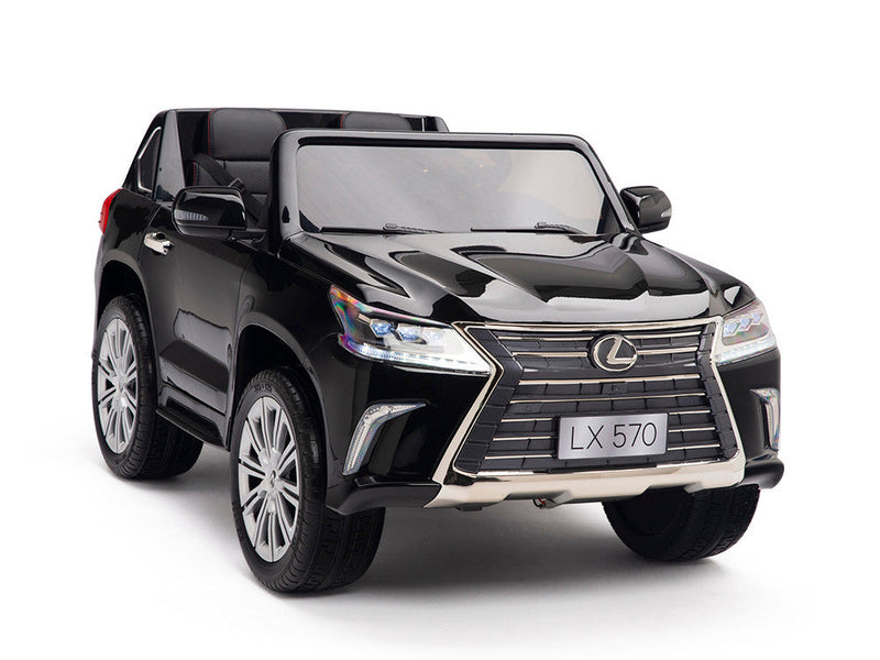 Load image into Gallery viewer, Blue 24V Power Lexus 570 Kids Electric Ride-on SUV with 4x4 Capability and EVA Rubber Tires
