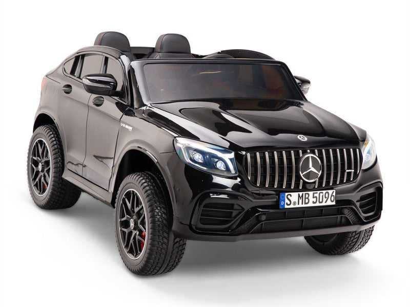 Load image into Gallery viewer, 12V Power Mercedes GLC63S 2 SEAT Children&#39;s Electric Ride-on Car with Wheels
