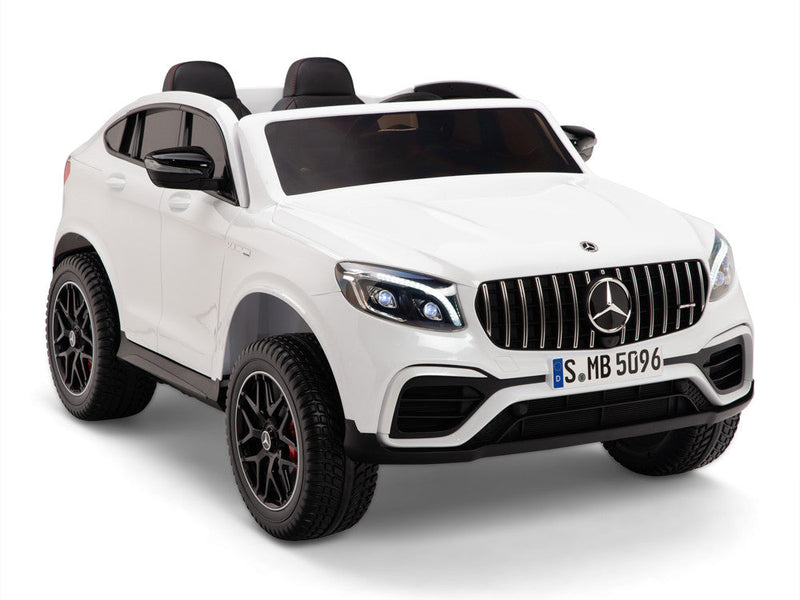 Load image into Gallery viewer, 12V Power Mercedes GLC63S 2 SEAT Children&#39;s Electric Ride-on Car with Wheels
