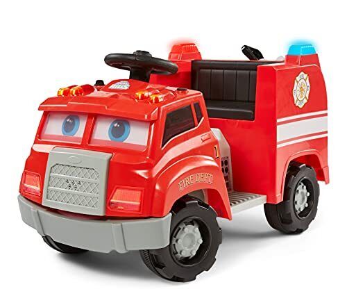 Load image into Gallery viewer, Fire Up Your Child&#39;s Imagination with the Real Rigs Toddler Fire Truck Ride On Toy - Perfect for Ages 1.5-4 Years!
