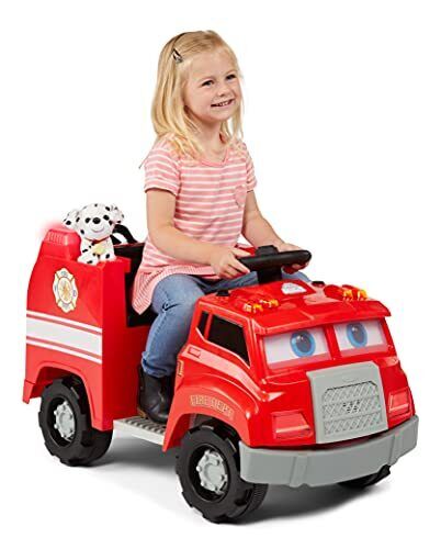 Load image into Gallery viewer, Fire Up Your Child&#39;s Imagination with the Real Rigs Toddler Fire Truck Ride On Toy - Perfect for Ages 1.5-4 Years!
