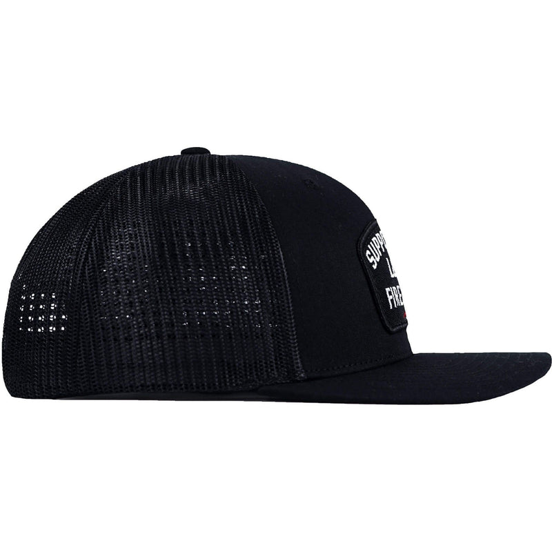 Load image into Gallery viewer, Support Your Local Fire Dept. Patch Snapback Hat
