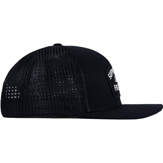 Support Your Local Fire Dept. Patch Snapback Hat