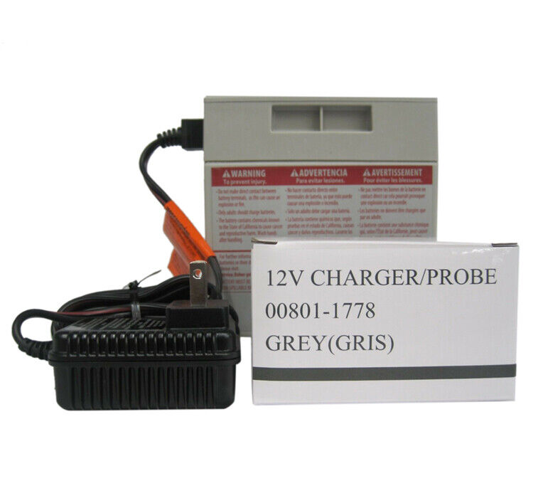 Load image into Gallery viewer, Fisher Price Genuine 12V Gray Battery and Charger Set for Power Wheels
