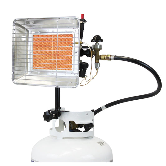 Flame King 13,000 BTU Outdoor Portable Propane Tank Top Heater Igniter - Skoutley Outdoors LLC