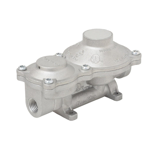 Flame King 2-Stage 160,000 BTU Propane LP Vertical Super Compact Regulator