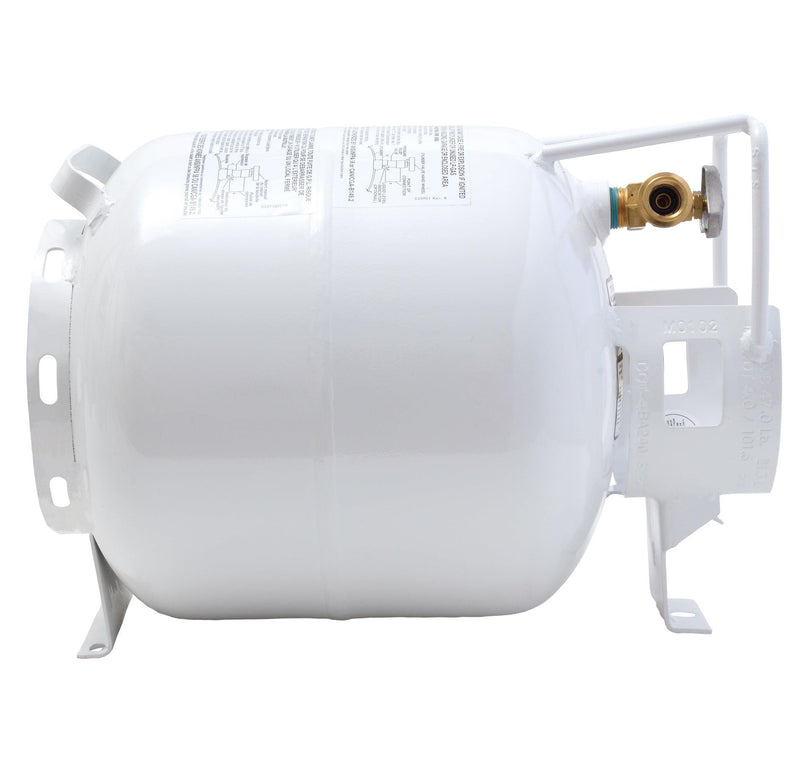 Load image into Gallery viewer, Flame King 20lb Horizontal Propane Cylinder Tank With Valve and Gauge Rv Trailer
