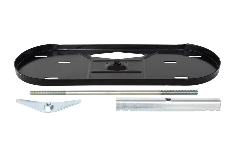 Load image into Gallery viewer, Flame King 40lb Rack for Dual Propane Tank RVs &amp; Trailers

