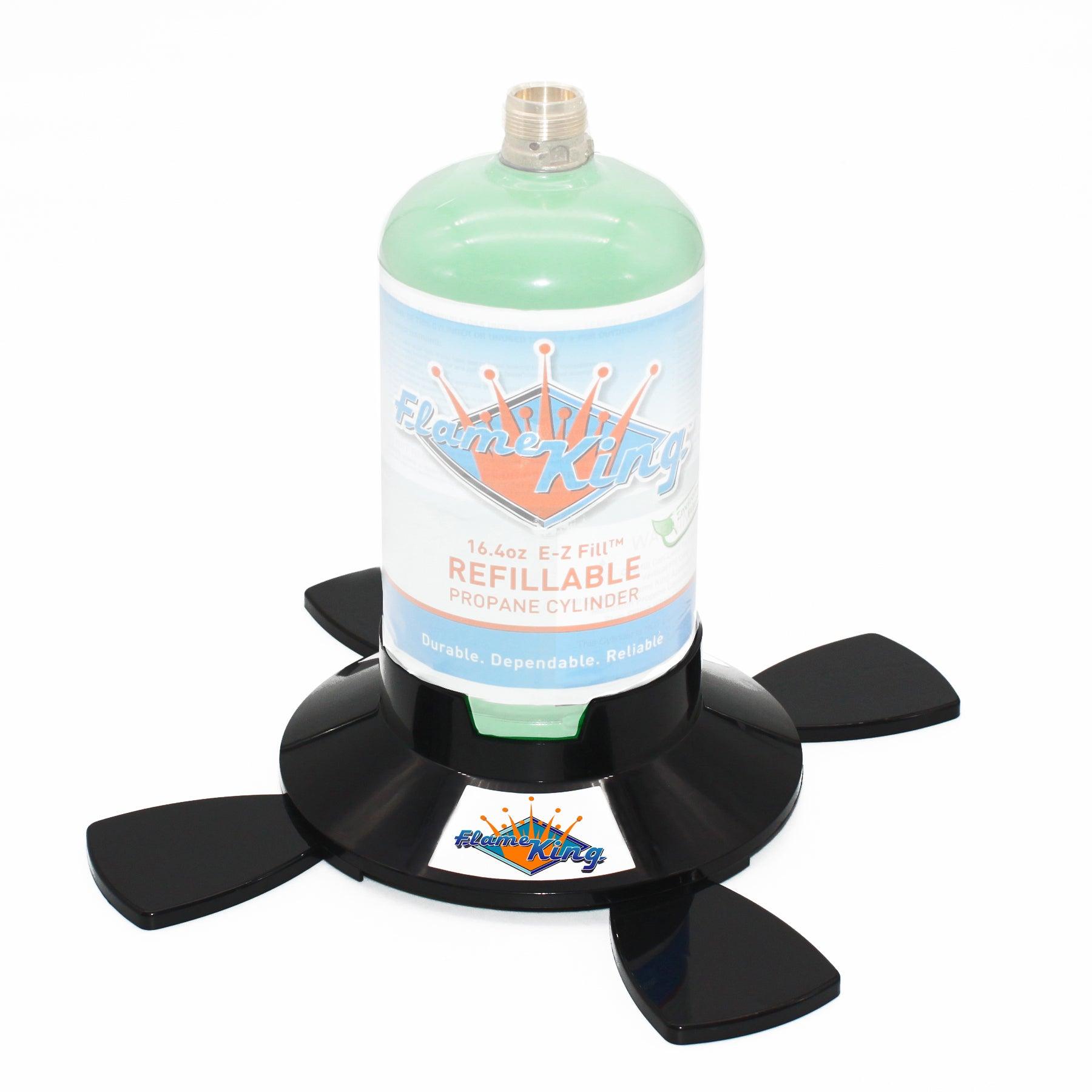 Flame King Base for 1lb Propane Cylinder - Skoutley Outdoors LLC